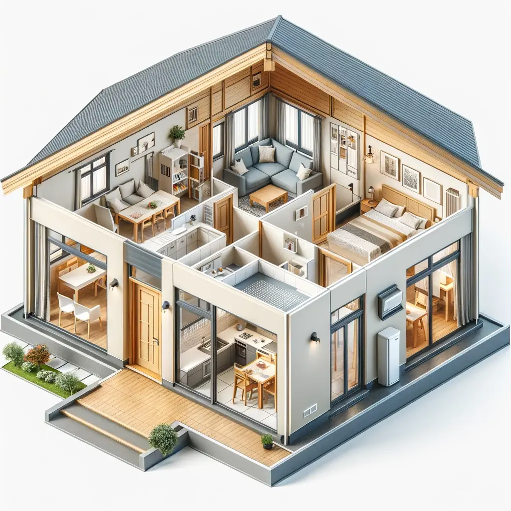 2 bedroom house layout