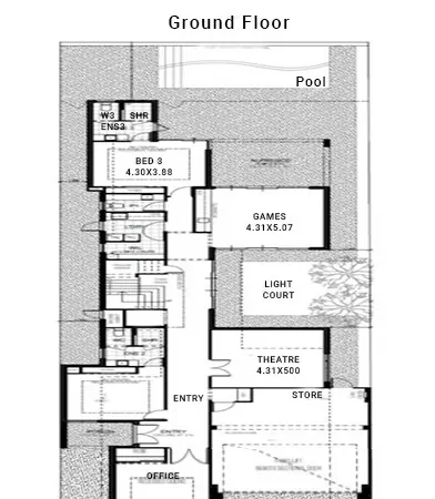 ground floor living plan